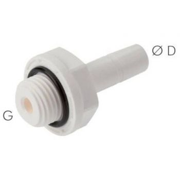Push in fittings screw in nozzles, LE (metric)