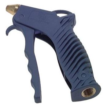Adjustable plastic blow guns with short nozzle