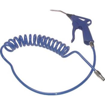 Finely adjustable plastic blow guns with PU spiral hose, CEJN