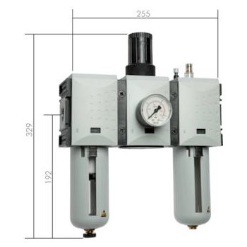 Service / Air units 3-part - Futura model series 4, 12,000 l/min