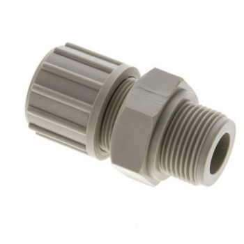 Straight screw in connections for fabric hose TX