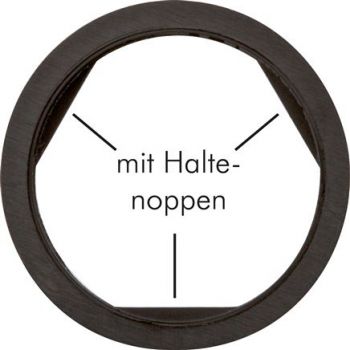 Captive gaskets, non-detachable