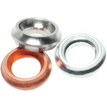 Pressure gauge profiled seals