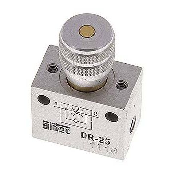 One-way control valves, precision