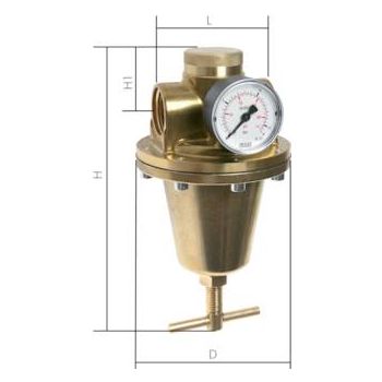 Pressure reducers for water & air - Standard-HD, PN 40
