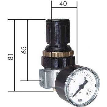 Pressure regulators - Mini, 330 l/min