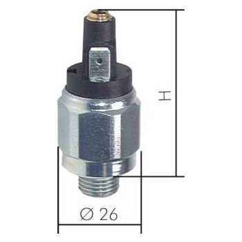 ressure switch - flat connector, up to 350 bar