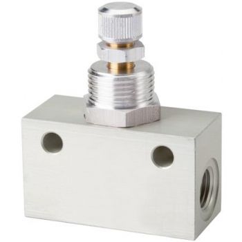 One-way control valves, precision regulation