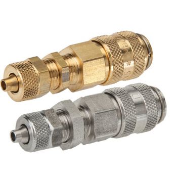 Coupling sockets With Locking nut & bulkhead thread, NW 5