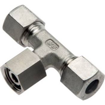 Adjustable T-screwed connections with sealing cone & O-ring