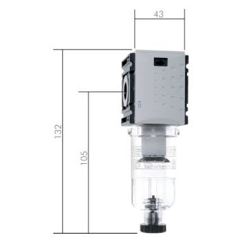 Filter - Futura model series 0, 1000 l/min