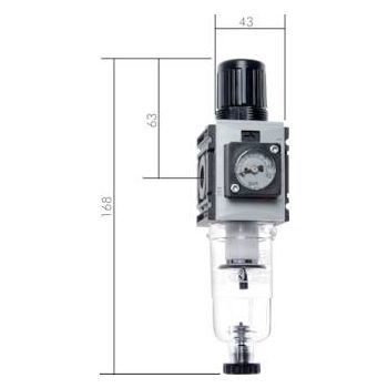Filter regulators - Futura model series 0, 1000 l/min