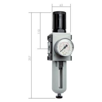 Filter regulators - Futura model series 2, up to 5,200 l/min