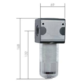 Vacuum filters - Multifix model series 2, 1500 l/min