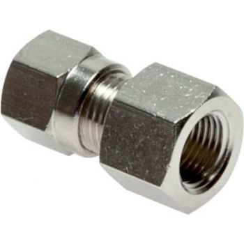 Straight screwed-on screw connections, with female thread