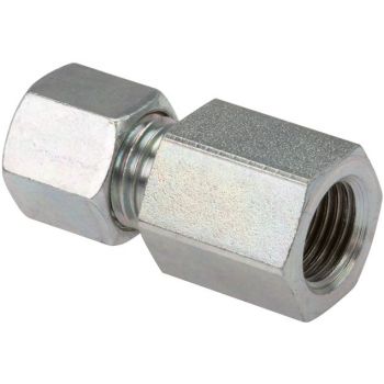 Straight screwed-on screw connections with female thread (imperial), G thread