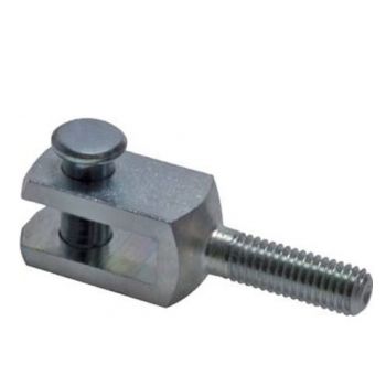 Yokes (male thread) with bolts