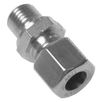 Straight screwed connection (metric)