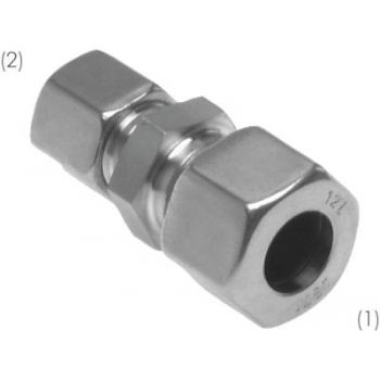 Straight reduction screw connections