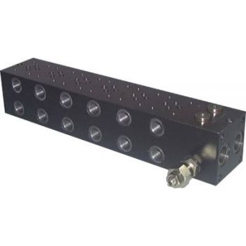 Connection plates with pressure limiting valve for valves NG 6