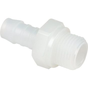 Threaded Nozzles with BSPP Threads in PP and PVDF, PN10