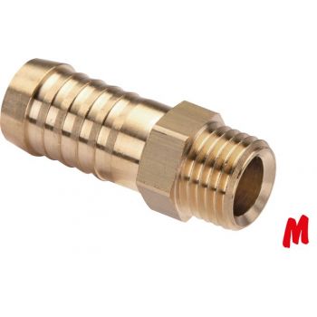 Threaded nozzles with metric thread, PN 16