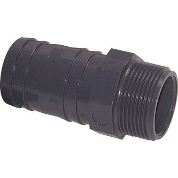 Threaded nozzles, PVC-U (only for plastic thread), up to 16 bar