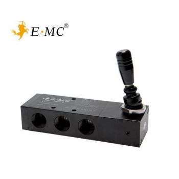 5/3-way hand lever valves, model series VH