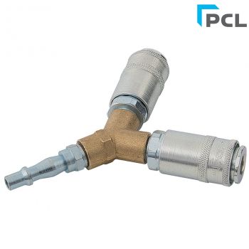 'Y' 2 x Coupling, 1 x Plug 