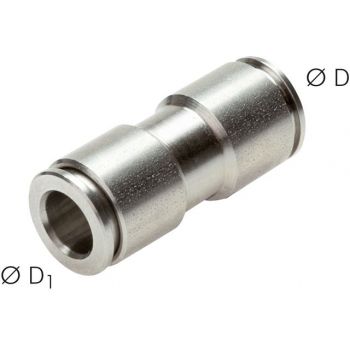 Push-in connectors, Stainless Steel