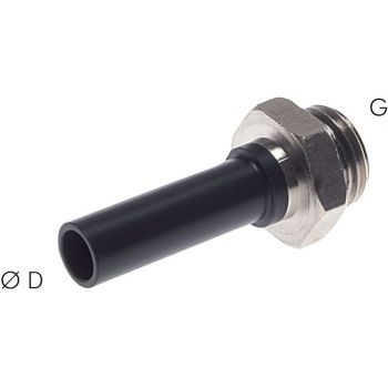 Push-in fitting screw in nozzles (G threads / metric nipple), Standard