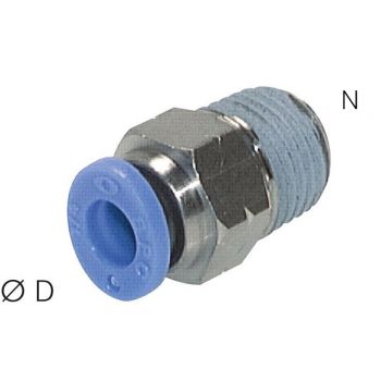 Push-in fittings, Inch