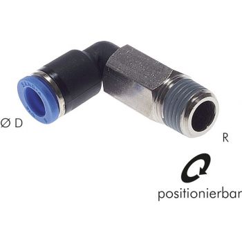 L push-in fittings extended BSPT threads Standard