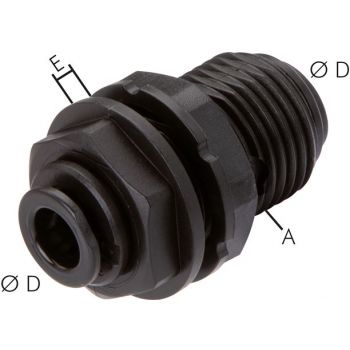 Bulkhead push-in connectors, FDA