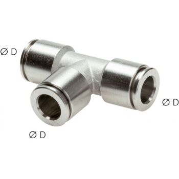 T push-in connectors, Stainless Steel