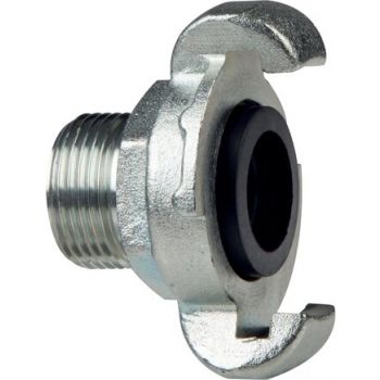 Compressor couplings with male thread (similar to DIN 3489), 42 mm