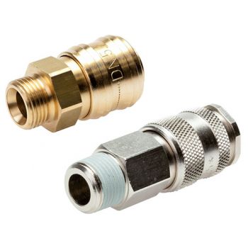 Coupling sockets with male thread, ARO / ORION NW 5.5