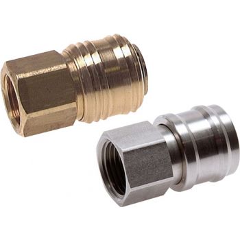 Coupling sockets With female thread, NW 7.2