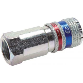 CEJN safety coupling sockets with female thread, NW 7.2