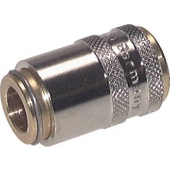 Coupling sockets, DN 6 (9 mm spigot)