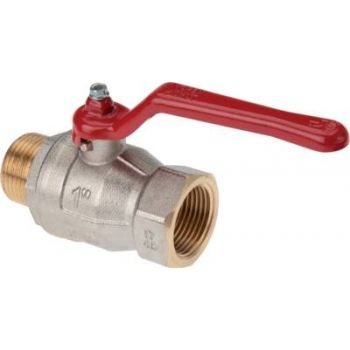 Screw-in ball valves 2-piece, full throughway, up to 50 bar