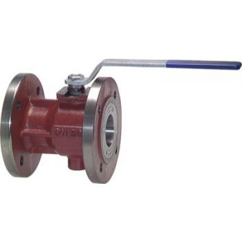 Flanged ball valves, 1-part, full bore, PN 16