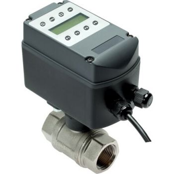 Ball valve with timer function, PN 16