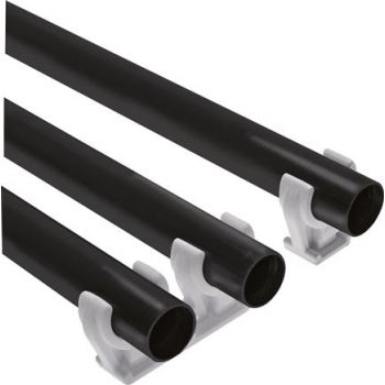 Mounting clips for pipes, M 6 (female thread)