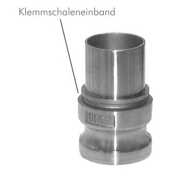 Quick action chucks with hose screw connection, EN 14420-7 (DIN 2828), type E (EC)