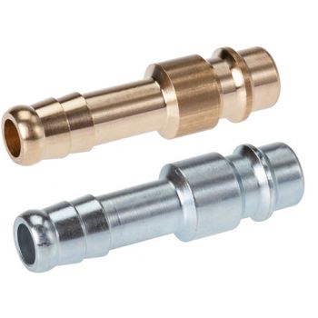 Coupling plug with hose screw connection, NW 7.2