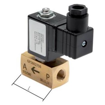 2/2-way vacuum valves - direct control without external air