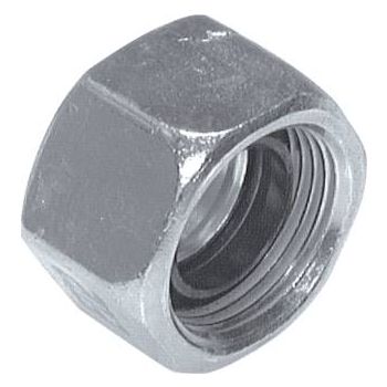 Functional nuts with cutting and sealing rings mounted