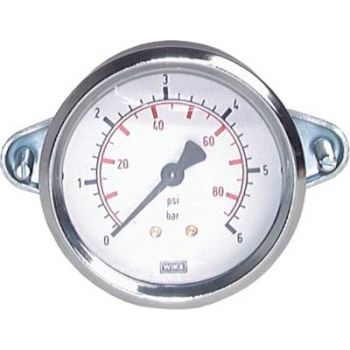 Built-in pressure gauge with triangular front ring Ø 40, 50, 63 mm, Class 2.5