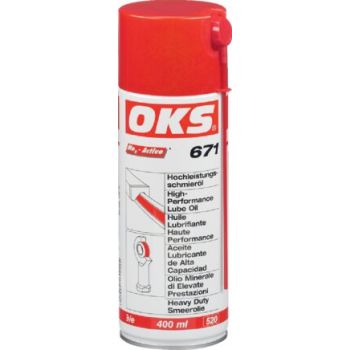 OKS 670/671 - high performance lubricating oil with white solid lubricants